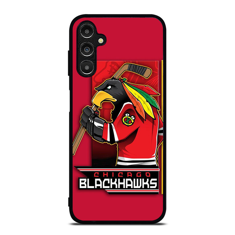 CHICAGO BLACKHAWKS HOCKEY TEAM LOGO MASCOT Samsung Galaxy A14 Case Cover