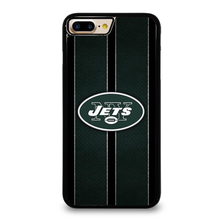 NEW YORK JETS NFL METAL STRIPE iPhone 7 / 8 Plus Case Cover