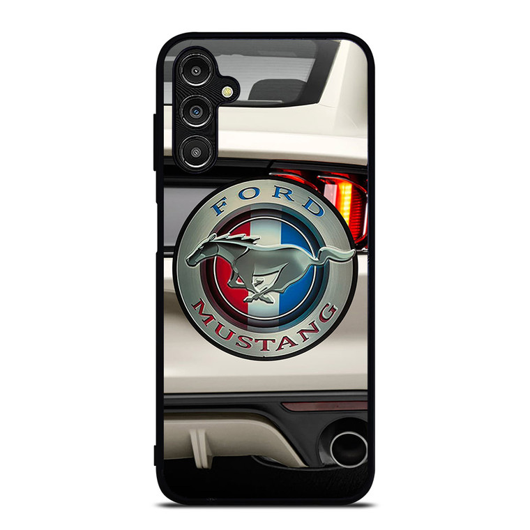 FORD MUSTANG CAR LOGO WHITE Samsung Galaxy A14 Case Cover