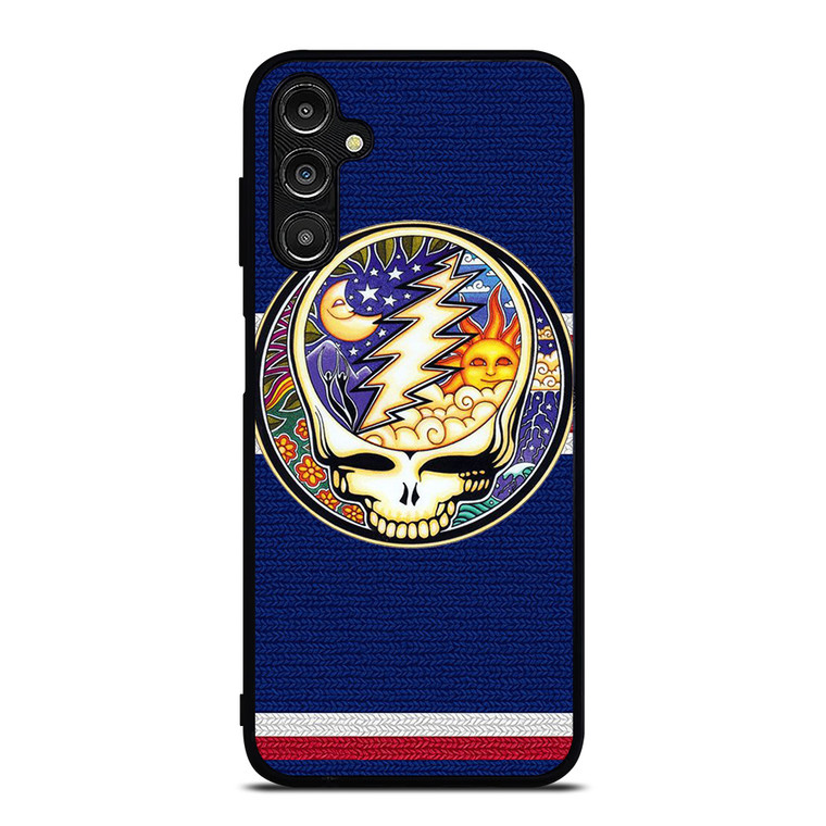 GRATEFUL DEAD BAND SKULL LOGO MOON AND SUN Samsung Galaxy A14 Case Cover