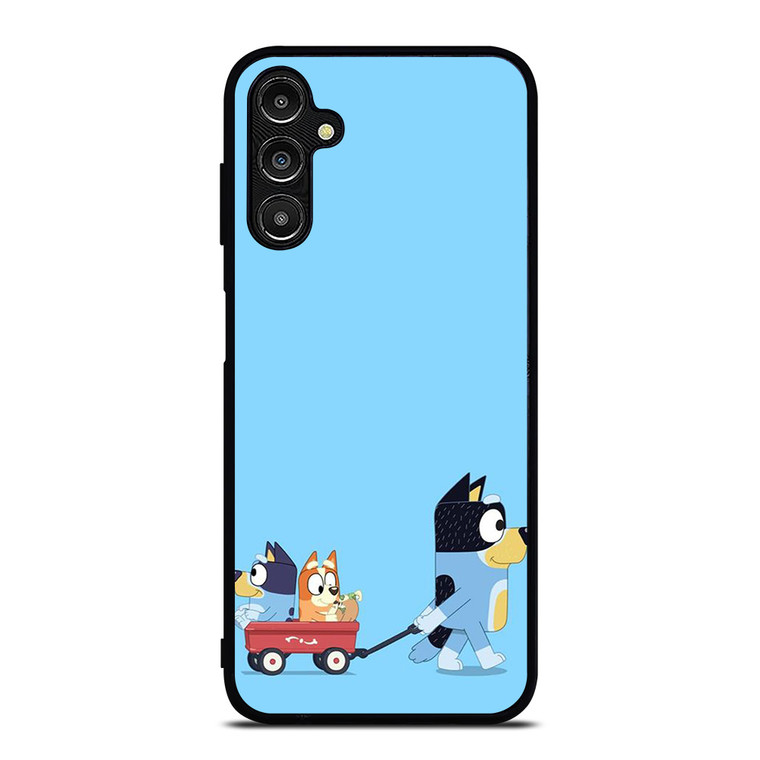 HEELERS FAMILY BLUEY CARTOON Samsung Galaxy A14 Case Cover