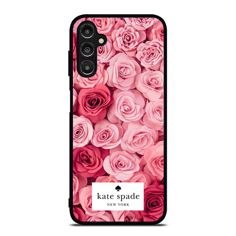 KATE SPADE NEW YORK ROSE PINK RED Samsung Galaxy A14 Case Cover