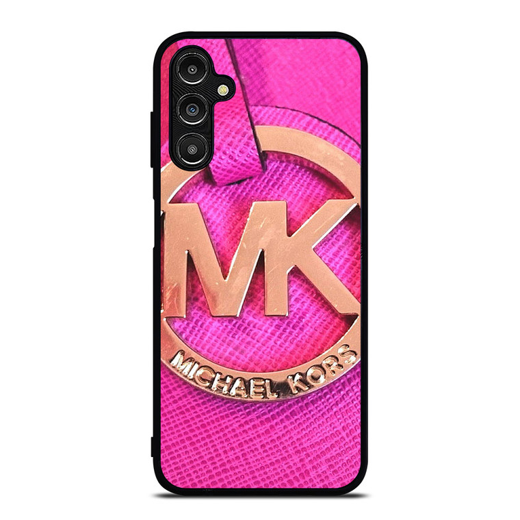 MICHAEL KORS MK LOGO PINK GOLD EMBLEM Samsung Galaxy A14 Case Cover