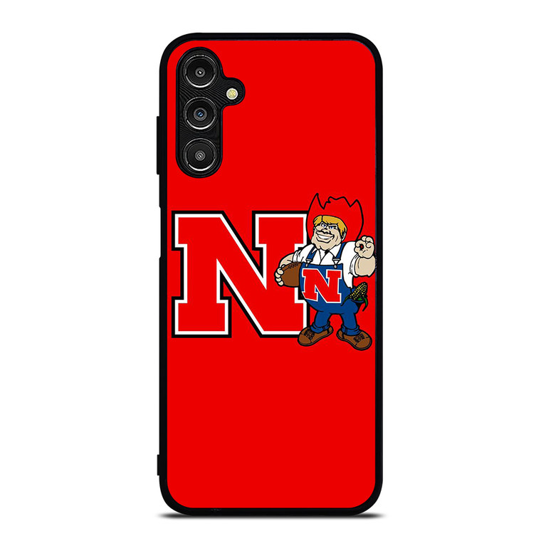 NEBRASKA HUSKERS ICON UNIVERSITY FOOTBALL LOGO Samsung Galaxy A14 Case Cover