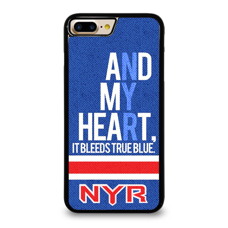 NEW YORK RANGERS NHL HOCKEY FANS 3 iPhone 7 / 8 Plus Case Cover