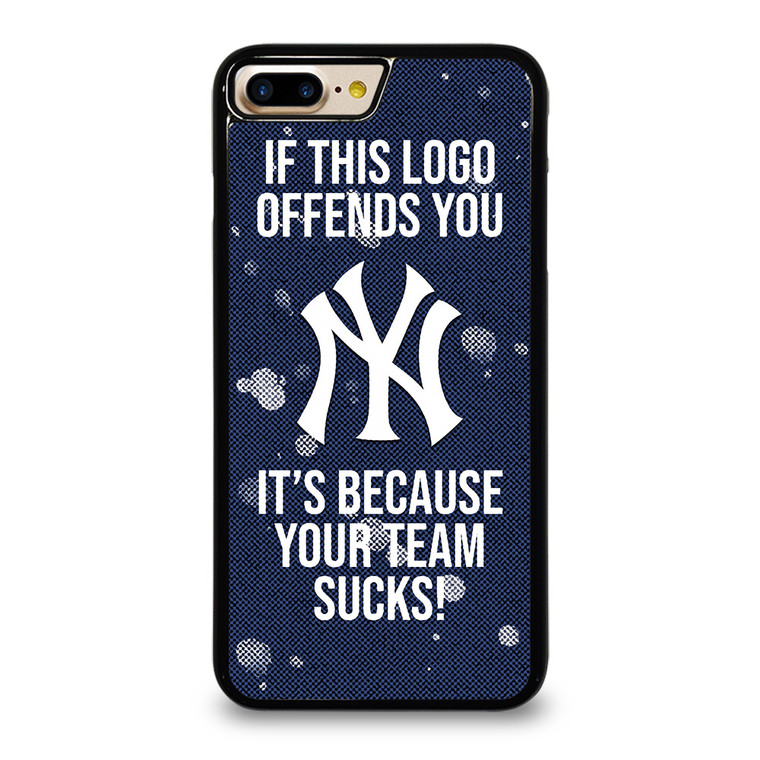 NEW YORK YANKEES MLB BASEBALL BANTER FANS 2 iPhone 7 / 8 Plus Case Cover