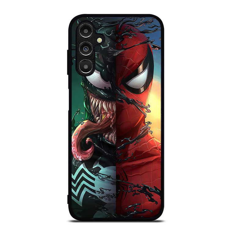 VENOM V SPIDERMAN FACE SUPERHERO MARVEL COMICS Samsung Galaxy A14 Case Cover