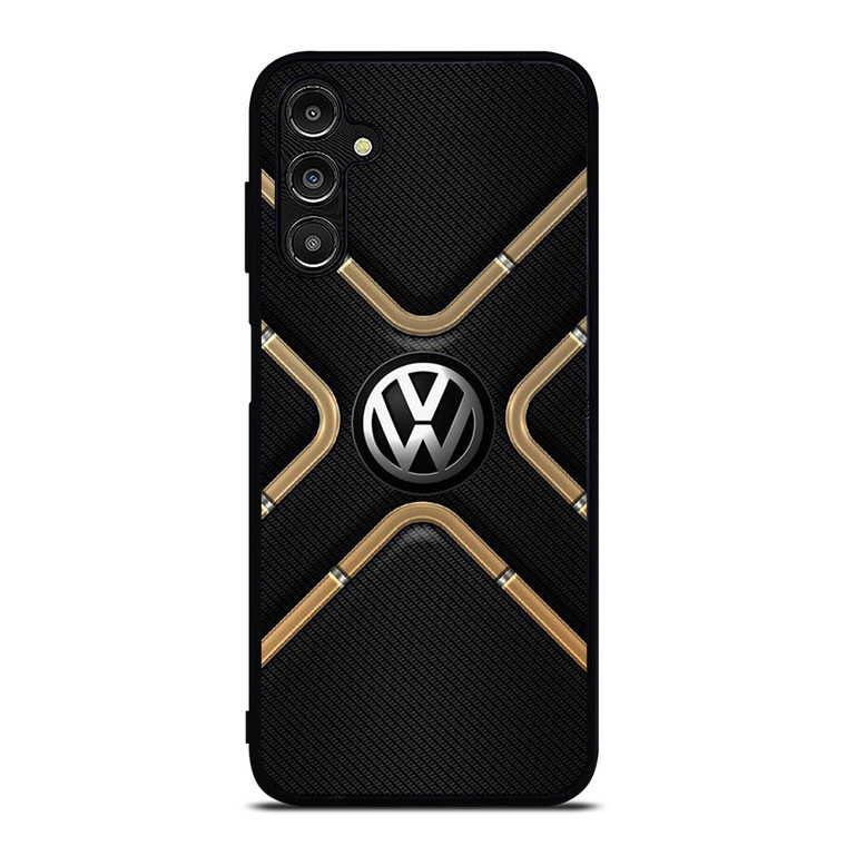 VOLKSWAGEN VW LOGO CARBON ICON Samsung Galaxy A14 Case Cover