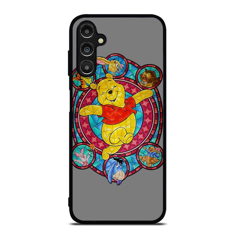 WINNIE THE POOH AND FRIENDS DISNEY MOZAIC ART Samsung Galaxy A14 Case Cover WINNIE THE POOH AND FRIENDS DISNEY MOZAIC ART Samsung Galaxy A14 Case Cover