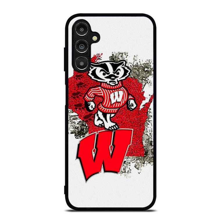 WISCONSIN BADGERS UNIVERSITY FOOTBALL LOGO Samsung Galaxy A14 Case Cover WISCONSIN BADGERS UNIVERSITY FOOTBALL LOGO Samsung Galaxy A14 Case Cover