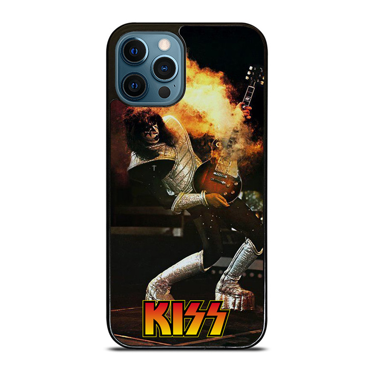 ACE FREHLEY KISS GUITAR FIRE iPhone 12 Pro Max Case Cover