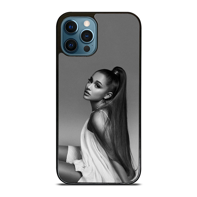 ARIANA GRANDE BLACK AND WHITE iPhone 12 Pro Max Case Cover