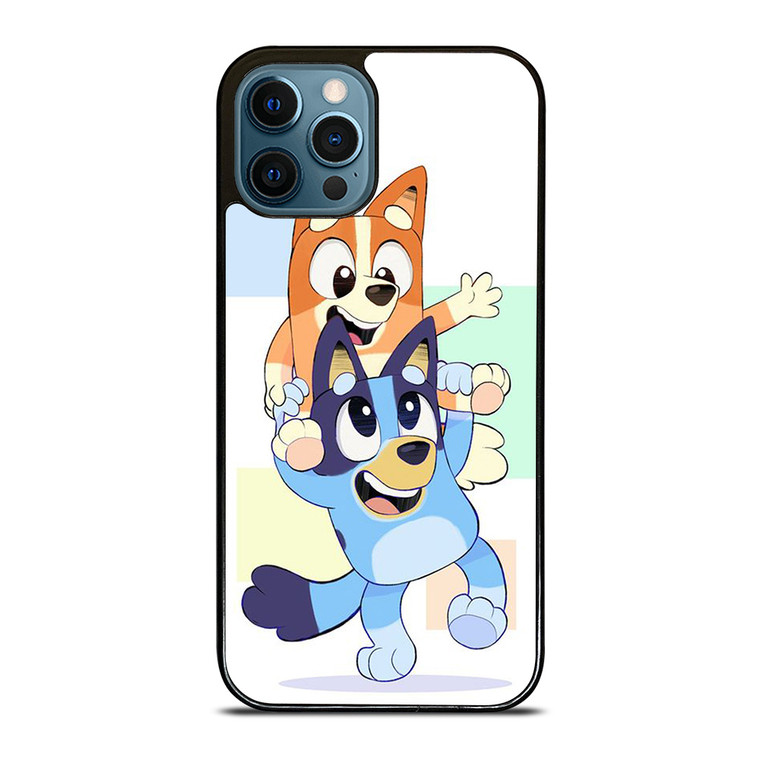 BLUEY X BINGO CARTOON SERIES iPhone 12 Pro Max Case Cover