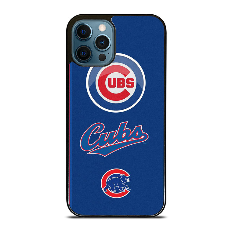 CHICAGO CUBS ICON BASEBALL TEAM LOGO iPhone 12 Pro Max Case Cover