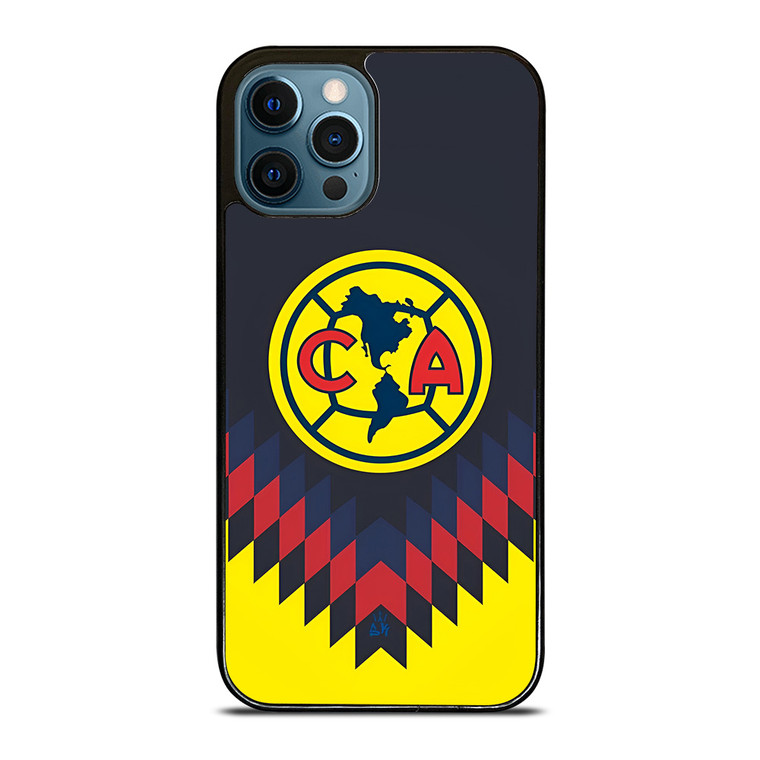 CLUB AMERICA MEXICO AZULCREMA AGUILAZ LOGO iPhone 12 Pro Max Case Cover