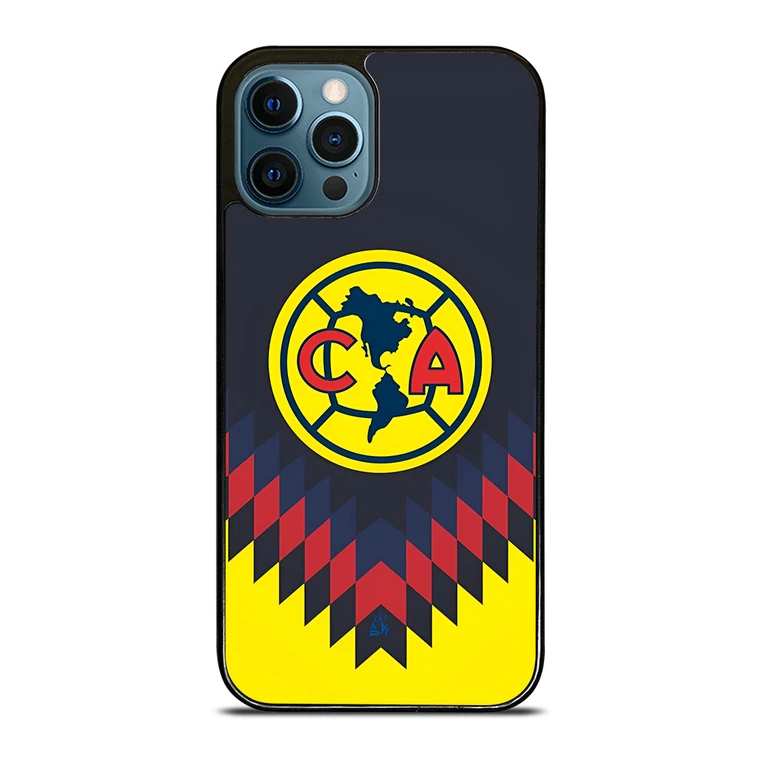 CLUB AMERICA MEXICO AZULCREMA AGUILAZ LOGO iPhone 12 Pro Max Case Cover