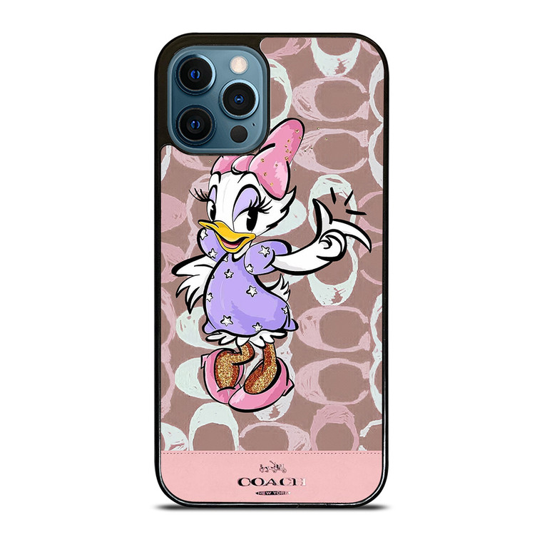 COACH NEW YORK DAISY DUCK DISNEY iPhone 12 Pro Max Case Cover