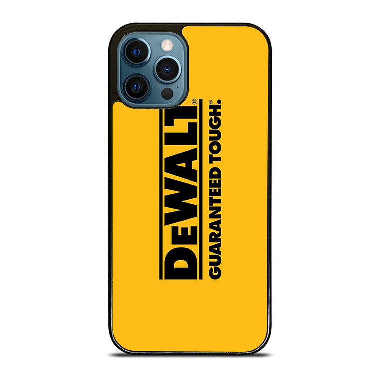 DEWALT TOOL LOGO GUARANTEED TOUGH iPhone 12 Pro Max Case Cover