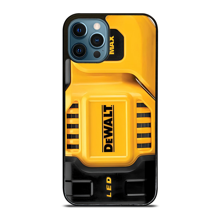 DEWALT TOOL LOGO JOBSITE LED SPOTLIGHT iPhone 12 Pro Max Case Cover