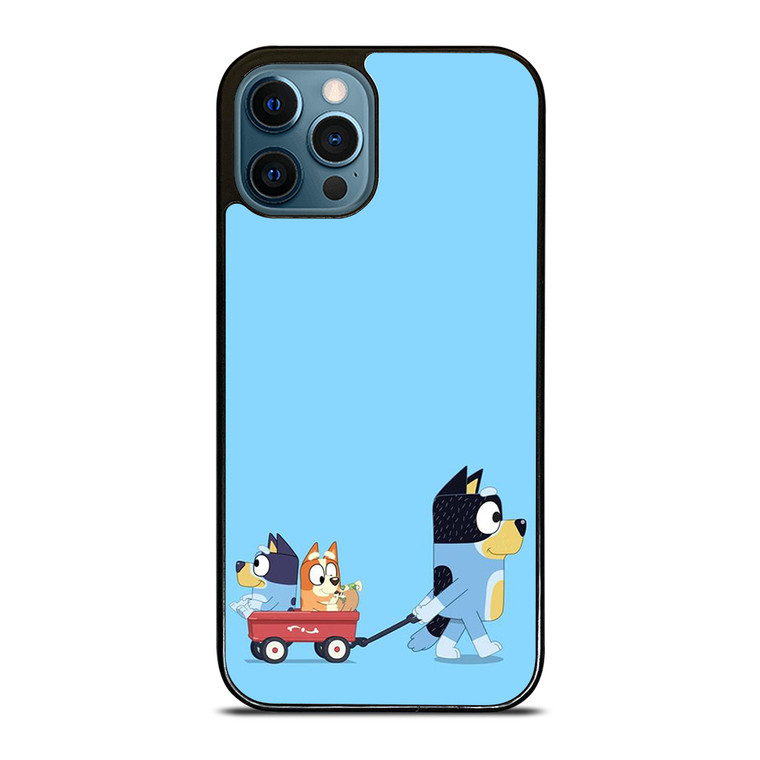 HEELERS FAMILY BLUEY CARTOON iPhone 12 Pro Max Case Cover