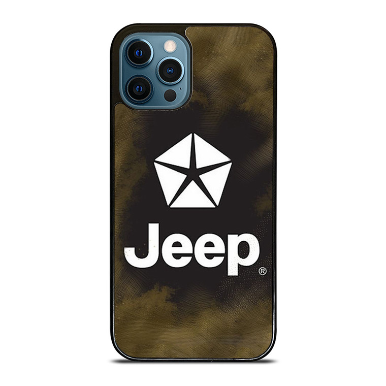 JEEP LOGO OFF ROAD CAR ICON iPhone 12 Pro Max Case Cover