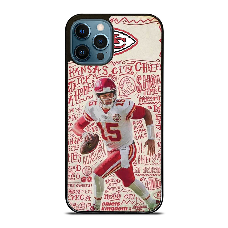 KANSAS CITY CHIEFS 15 PATRICK MAHOMES iPhone 12 Pro Max Case Cover