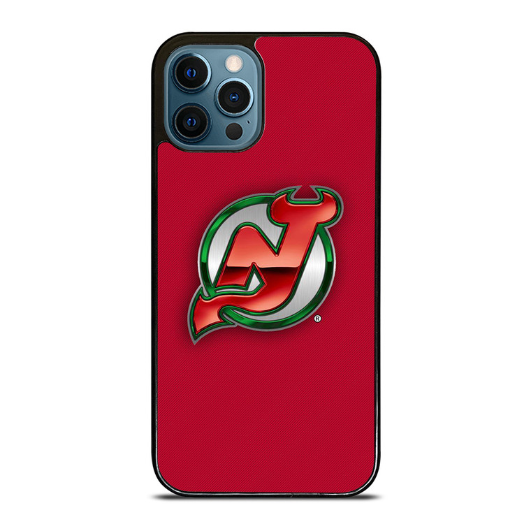 NEW JERSEY DEVILS HOCKEY TEAM LOGO iPhone 12 Pro Max Case Cover