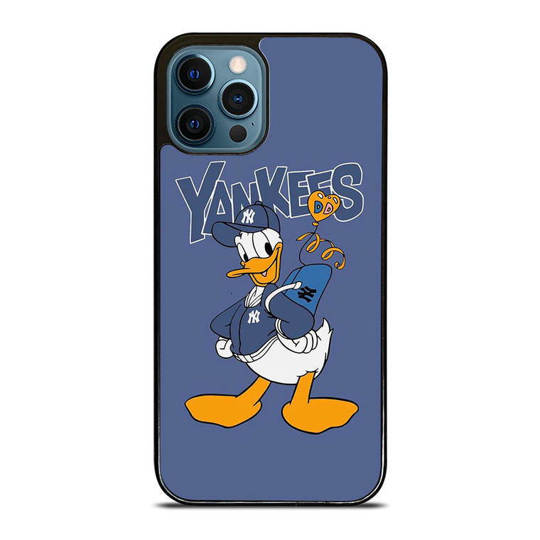 NEW YORK YANKEES BASEBALL DONALD DUCK iPhone 12 Pro Max Case Cover
