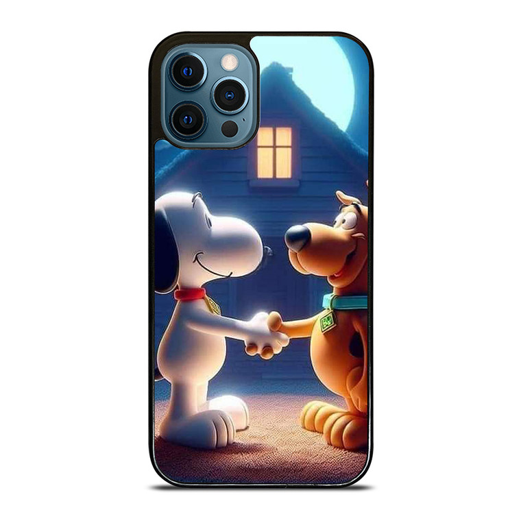 SNOOPY THE PEANUTS AND SCOOBY DOO iPhone 12 Pro Max Case Cover