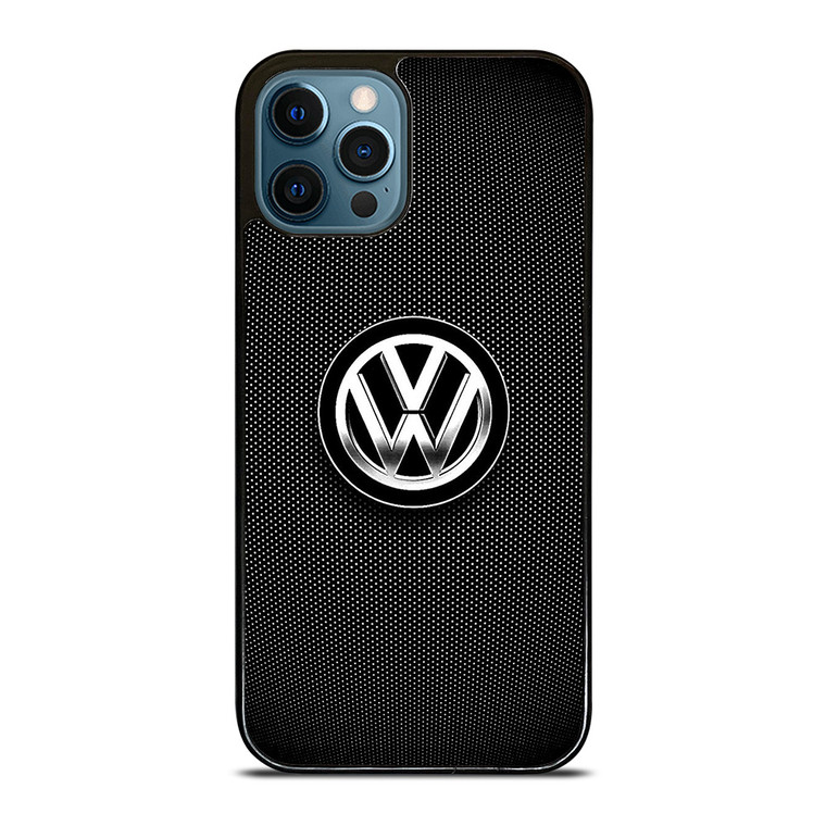 VOLKSWAGEN VW BLACK LOGO ICON iPhone 12 Pro Max Case Cover