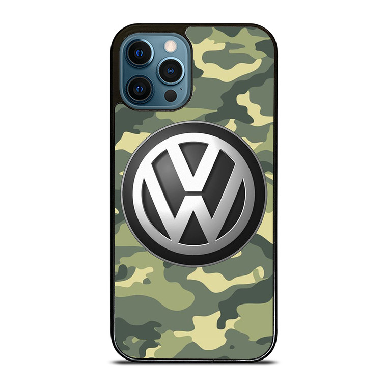 VOLKSWAGEN VW LOGO CAMO ICON iPhone 12 Pro Max Case Cover