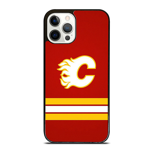 CALGARY FLAMES LOGO NHL HOCKEY TEAM ICON iPhone 12 Pro Case Cover