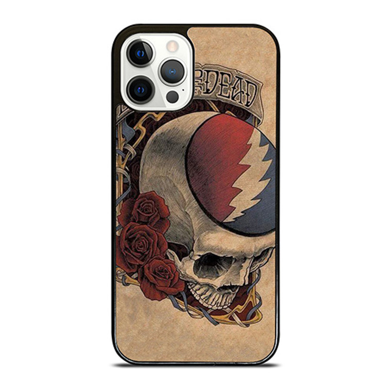 GRATEFUL DEAD SKULL LOGO ART iPhone 12 Pro Case Cover
