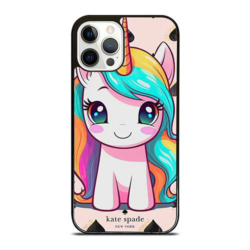 KATE SPADE NEW YORK LOGO PRETTY UNICORN iPhone 12 Pro Case Cover