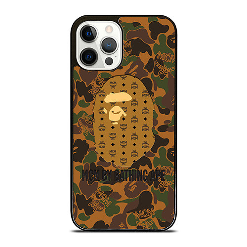MCM MICHAEL CROMER MUNICH BATHING APE CAMO iPhone 12 Pro Case Cover