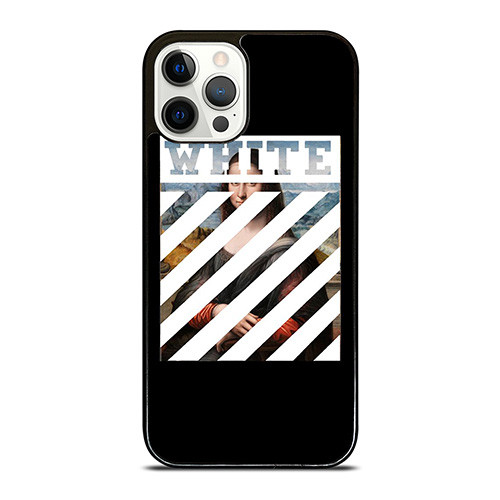 OFF WHITE LOGO MONALISA ICON iPhone 12 Pro Case Cover