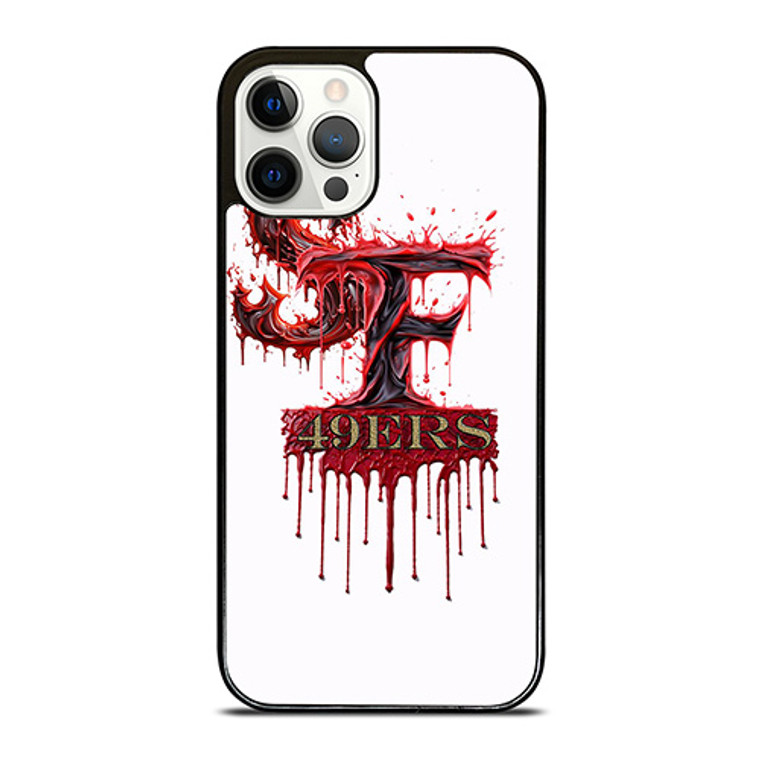 SAN FRANCISCO 49ERS FOOTBALL BLOODY LOGO iPhone 12 Pro Case Cover