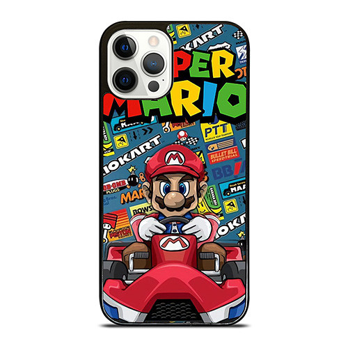 SUPER MARIO BROSS NINTENDO GAME MARIO CART iPhone 12 Pro Case Cover