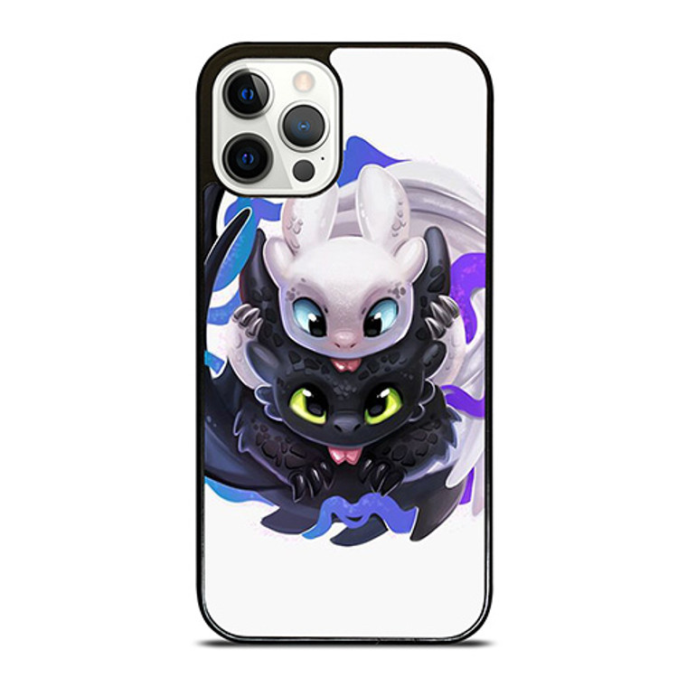 TOOTHLESS AND LIGHTFURY HOW TO TRAIN YOUR DRAGON iPhone 12 Pro Case Cover TOOTHLESS AND LIGHTFURY HOW TO TRAIN YOUR DRAGON iPhone 12 Pro Case Cover