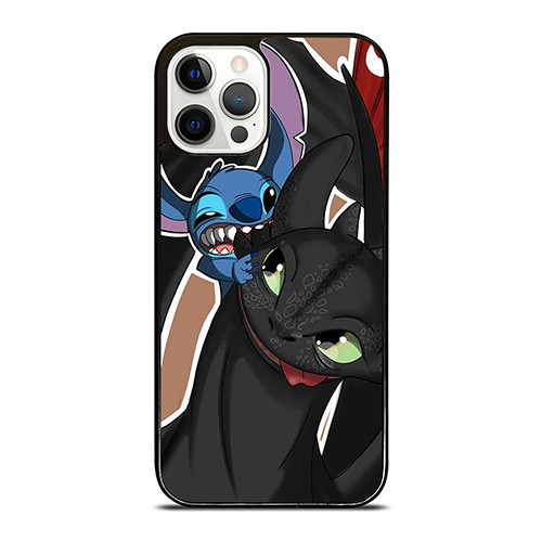 TOOTHLESS AND STITCH PLAY iPhone 12 Pro Case Cover