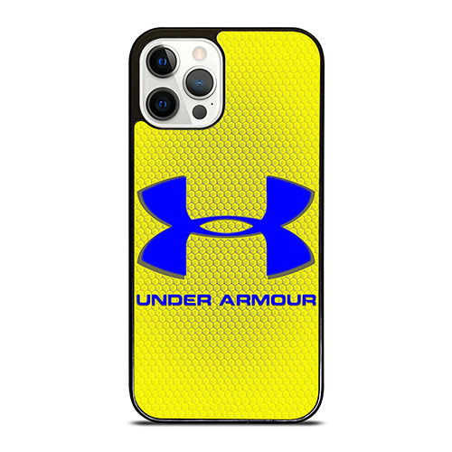 UNDER ARMOUR LOGO BLUE YELLOW iPhone 12 Pro Case Cover