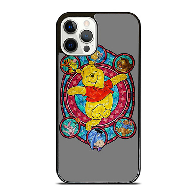WINNIE THE POOH AND FRIENDS DISNEY MOZAIC ART iPhone 12 Pro Case Cover
