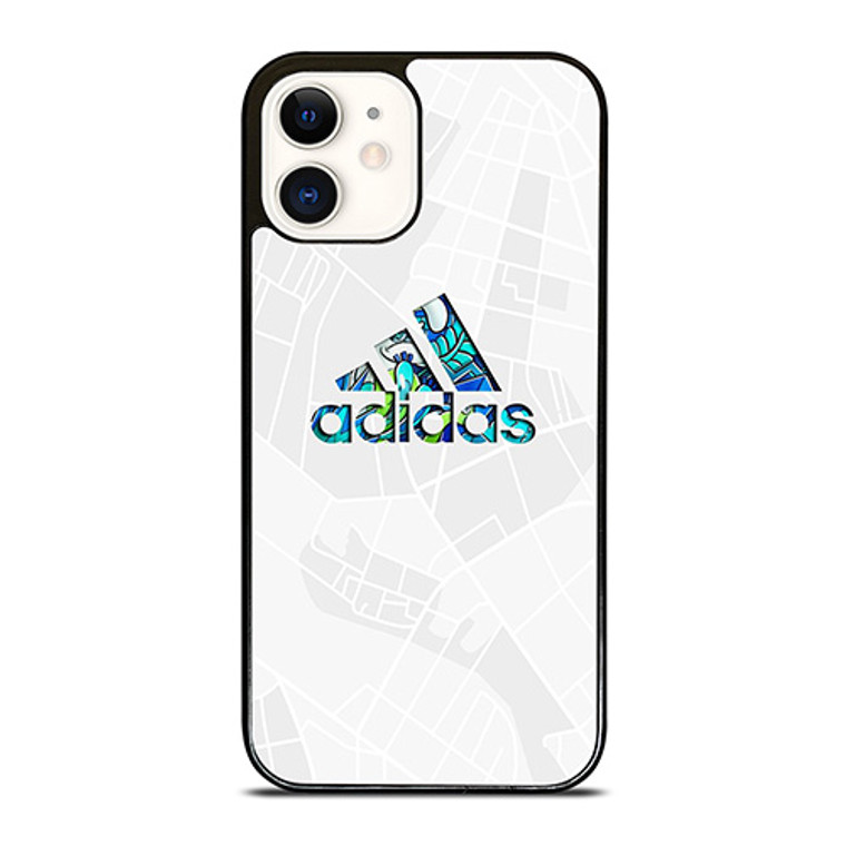 ADIDAS LOGO FLORAL SUMMER ICON iPhone 12 Case Cover
