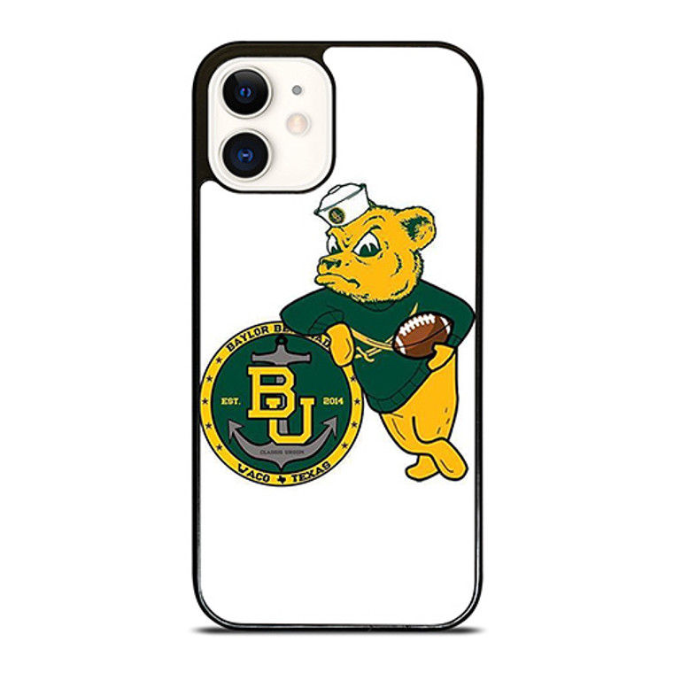 BAYLOR BEARS LOGO BASKETBALL UNIVERSITY TEAM ICON iPhone 12 Case Cover