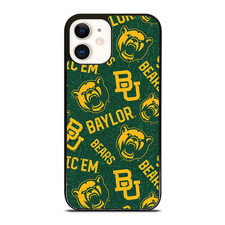 BAYLOR BEARS LOGO BASKETBALL UNIVERSITY TEAM iPhone 12 Case Cover