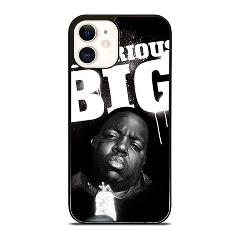 BIGGIE SMALL THE NOTORIOUS BIG RAPPER iPhone 12 Case Cover