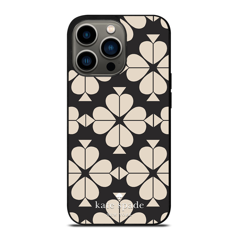 KATE SPADE JACQUARD CREAM iPhone 13 Pro Case Cover