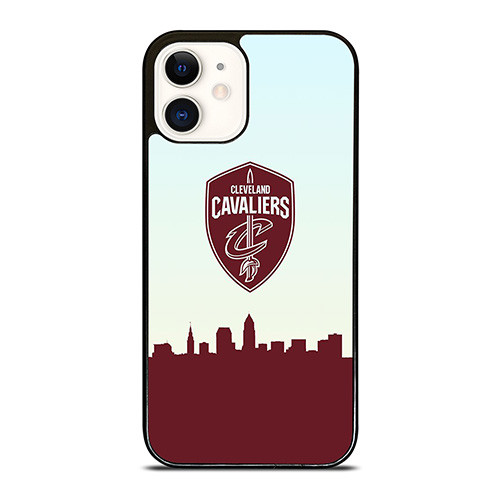CLEVELAND CAVALIERS BASKETBALL NBA TEAM LOGO iPhone 12 Case Cover