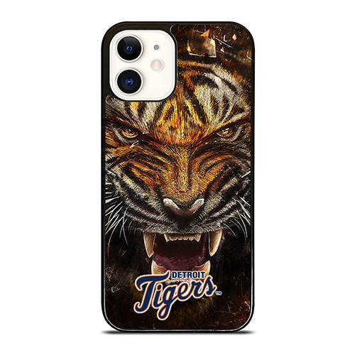 DETROIT TIGERS BASEBALL TEAM MASCOT iPhone 12 Case Cover