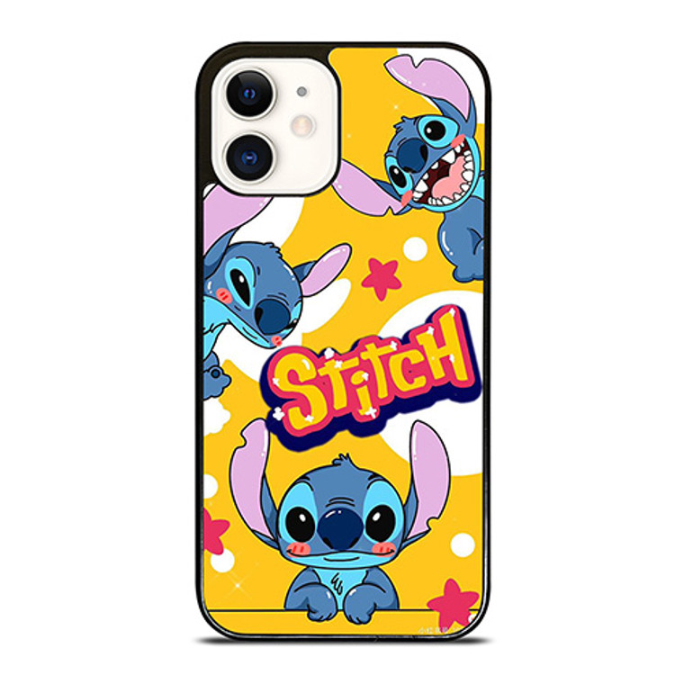 DISNEY CARTON STITCH iPhone 12 Case Cover